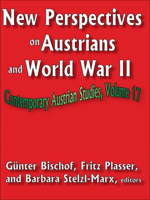 cover image of New Perspectives on Austrians and World War II